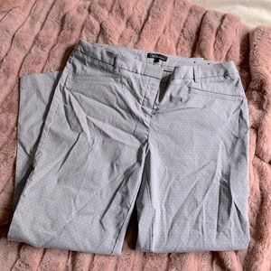 NWOT - Grey polka dot pants